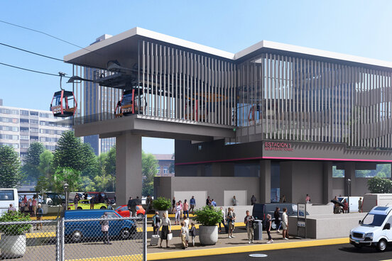 City Cable Car Solutions Naucalpan | © Leitner AG City Cable Car Solutions Naucalpan | © Leitner AG