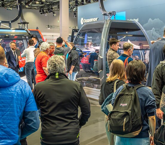 INTERALPIN 2025 - Gondeln Doppelmayr | © Congress Messe Innsbruck INTERALPIN 2025 - Gondeln Doppelmayr | © Congress Messe Innsbruck